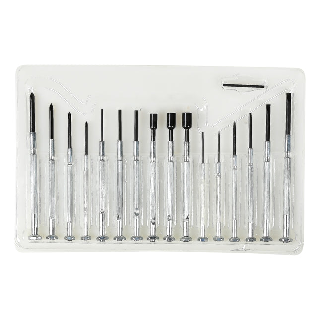 Schroevendraaier set precisie 16 dlg – 4 x PH (+) 0, 0.2, 1.1 en 1.2