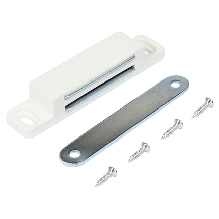 Magneetsnapper met sluitplaat 85 mm – Bevestigingsmateriaal 4 schroeven incl., Aantal 1 st
