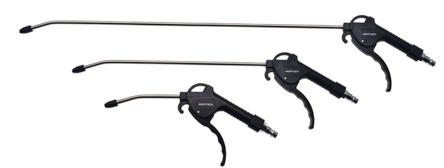 Luchtpistoolset 3 dlg – Afmetingen 110, 300 en 500 mm, Aansluiting 1/4" ( 6.3 mm)