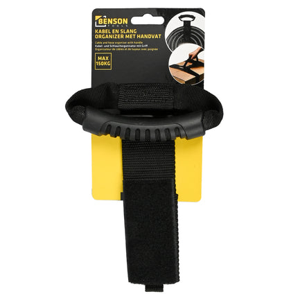 Kabel en slang organizer met handvat – Draagkracht 150 kg, Afmetingen strap 44 x 5 cm