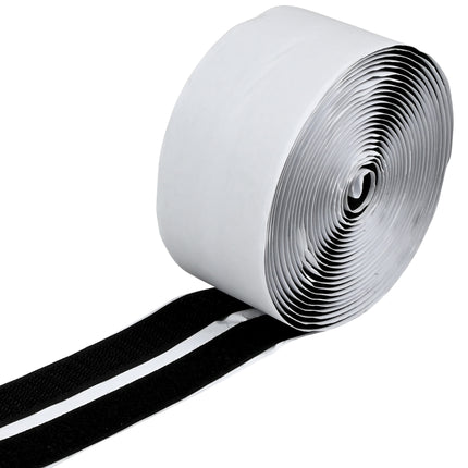 Klittenband zelfklevend zwart 4,5 m – Breedte 19 mm, 19 mm