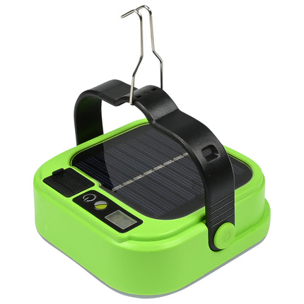 Campinglamp solar met powerbank – Zonnepaneel 5,5 V 0,8W, Afmeting 80 x 80 x 30 mm
