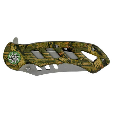 Zakmes inklapbaar survival – Lengte lemmet 8.5 cm, Lengte ingeklapt 11.5 cm, 8.5 cm