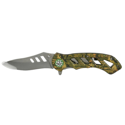 Zakmes inklapbaar survival – Lengte lemmet 8.5 cm, Lengte ingeklapt 11.5 cm, 8.5 cm