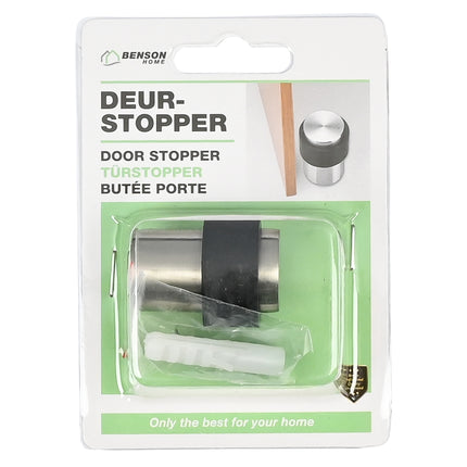 Deurstopper Zilver – Diameter 30 mm, Hoogte 40 mm, 30 mm, 40 mm