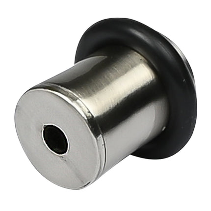 Deurstopper mini Zilver – Diameter 26.5 mm, Hoogte 27.5 mm, 26.5 mm, 27.5 mm