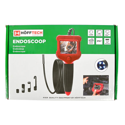 Endoscoop – Scherm 2,4" / LCD-scherm 320 x 240 pixels, Camera HD single ø5,5 mm