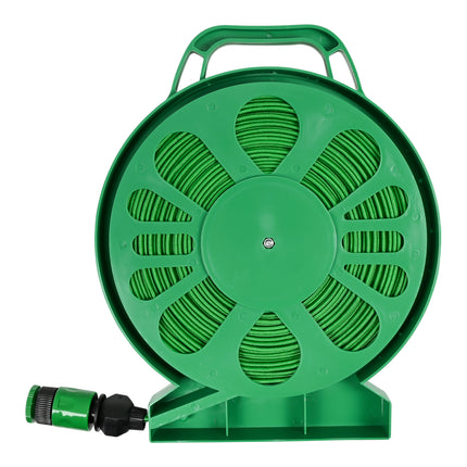 Tuinslangset 15 m op haspel compact – Lengte tuinslang 15 m, Lichtgewicht