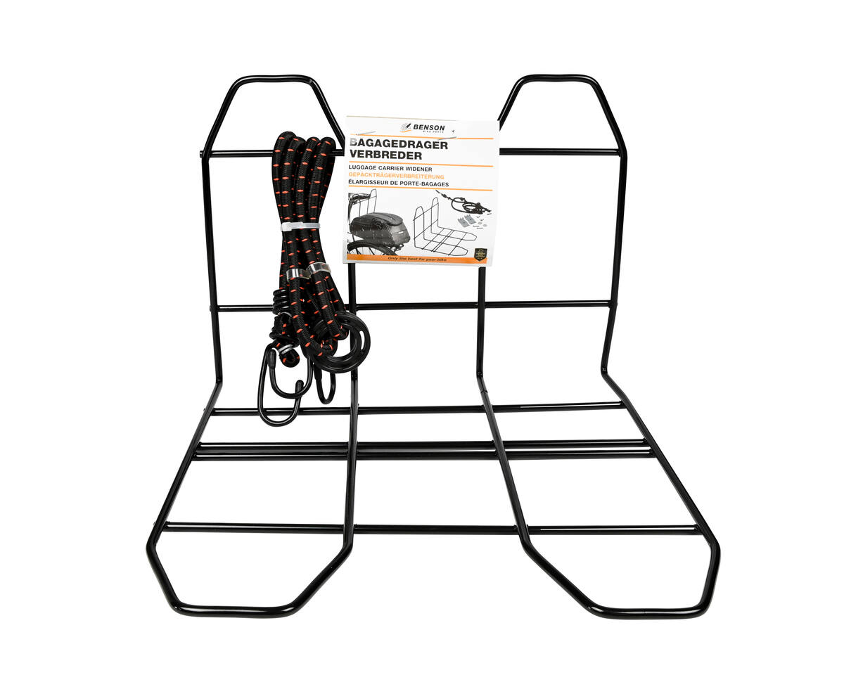 Bagagedrager Verbreder 28x27x20cm met 4-haken bagagespin, ideaal voor extra bagage.