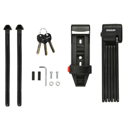 Vouwslot Steadyfast ART** 95 cm met houder – Lengte 95 cm, Lichtgewicht, Compact