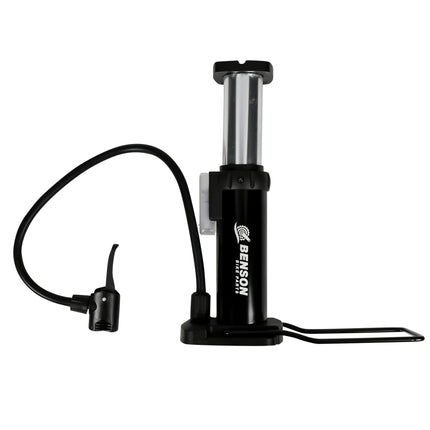 Voetpomp – Lengte slang ca. 40 cm, Druk max. 6 bar / 85 PSI, Gewicht ca. 310 g