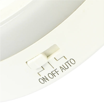 Nachtlamp met USB-A/USB-C, 5V DC, 3.4A, dag/nacht sensor, auto-modus.