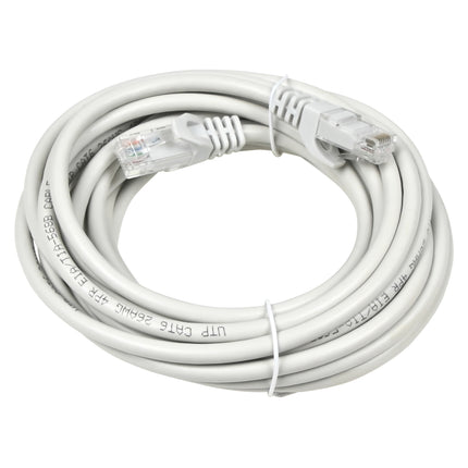 UTP CAT6 kabel 5 mtr – Kleur Lichtgrijs 1C, Kabellengte 5 m, Kabel diameter 5,3 mm