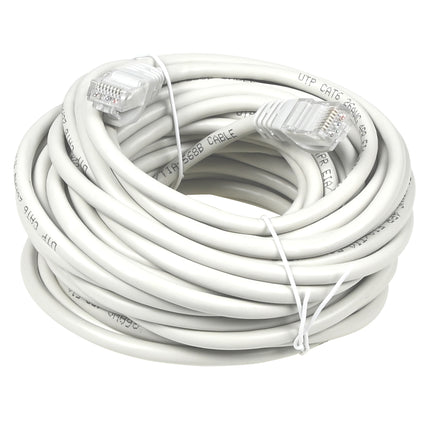 UTP CAT6 kabel 10 mtr – Kleur Lichtgrijs 1C, Kabellengte 10 m, Kabel diameter 5,3 mm
