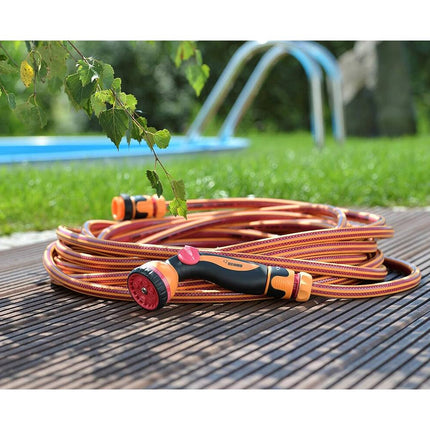 Rehau Tuinslangset Rood 25m, 5-delig, max 30 bar, tuinirrigatie.
