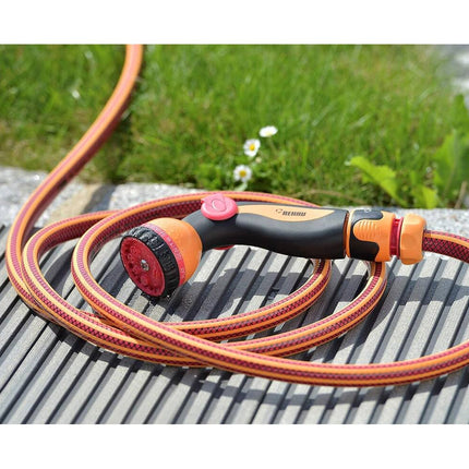 Rehau Tuinslangset Rood 25m, 5-delig, max 30 bar, tuinirrigatie.