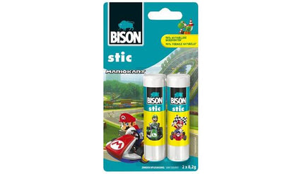 Bison Lijmstift 2x8,2g - Perfect voor Papier- en Kartonverlijming