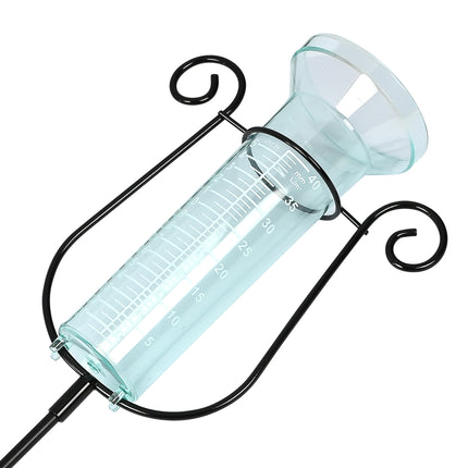 Regenmeter – Totale lengte 90 cm, Lengte steel 66 cm (3 delen), 40 mm, 90 cm, 66 cm
