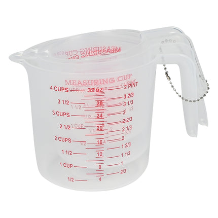Maatbeker set 3 dlg – Inhoud 250 ml, 500 ml en 1000 ml, Materiaal plasti, 250 ml