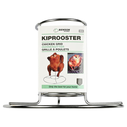 Kiprooster – Materiaal RVS, 12,5 cm, 17 cm, 7,5 cm