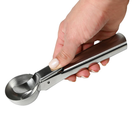 IJsschep RVS – Lengte 18 cm, Diameter ø 5 cm, Materiaal RVS, 18 cm, 5 cm