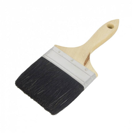 Kwast Plat 4" Alkyd Classic: Perfect voor alkydverven en grote oppervlakken.