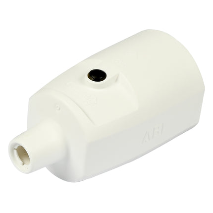 Stekker PVC contra + RA wit – Voor DE BELGISCHE EN FRANSE MARKT