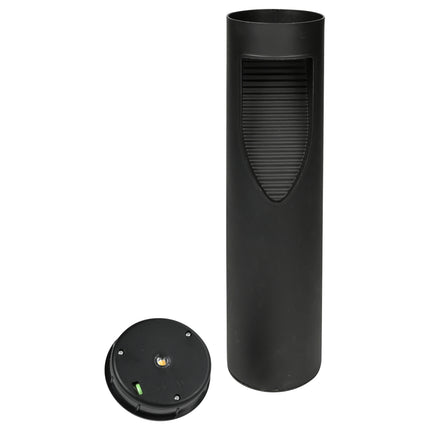 Tuinlamp solar modern 45 cm display – Zonnepaneel polykristal, Materiaal kunststof