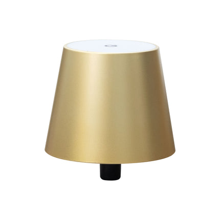 Flessenlamp goud – Lichtbron LED 27 SMD warm wit, Kleurtemperatuur 3000K, Helderheid 85lm