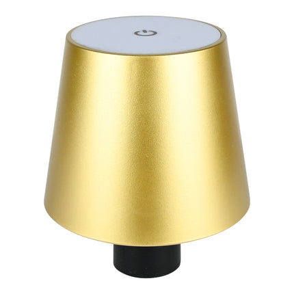 Flessenlamp goud – Lichtbron LED 27 SMD warm wit, Kleurtemperatuur 3000K, Helderheid 85lm