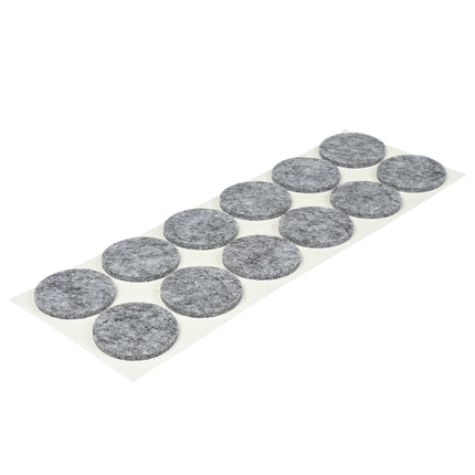 Antikrasvilt ø28 mm 12 dlg grijs – Maat ø28 mm, Aantal 12 st
