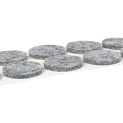 Antikrasvilt ø28 mm 12 dlg grijs – Maat ø28 mm, Aantal 12 st