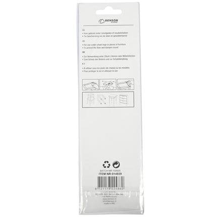 Antikrasvilt ø28 mm 12 dlg bruin – Maat ø28 mm, Aantal 12 st