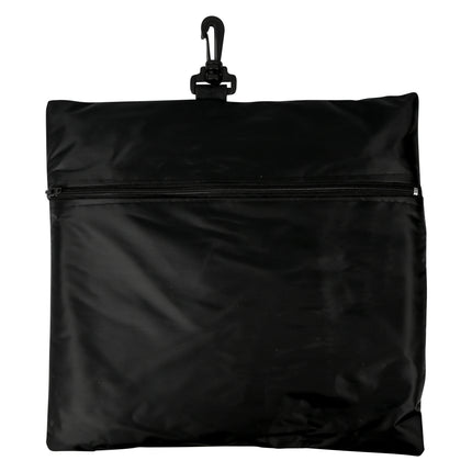 Regenbroek zwart met reflectie maat XL – Materiaal polyester