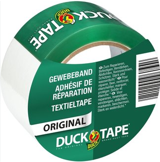 Reparatietape wit 50 mm x 25 m – 25 meter