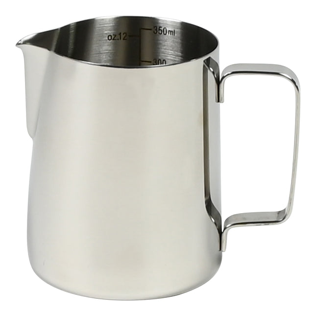 Melkkan RVS 350 ml – Inhoud 350 ml, Afmetingen ø 7,5 x 9,5 cm, Materiaal RVS, 9,5 cm