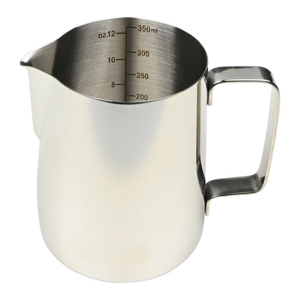 Melkkan RVS 350 ml – Inhoud 350 ml, Afmetingen ø 7,5 x 9,5 cm, Materiaal RVS, 9,5 cm