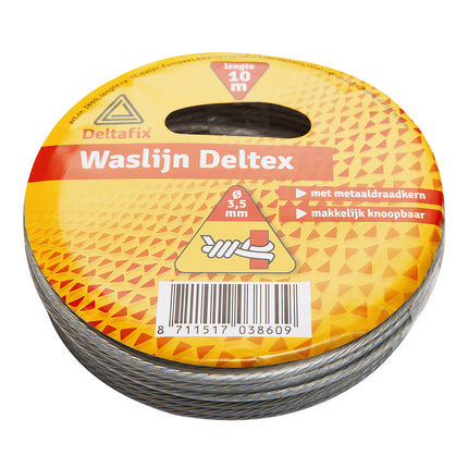 Deltafix Waslijn knoopbaar 10 mtr x 3.5 mm