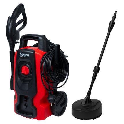 Hogedrukreiniger 1600W incl. terrasreiniger – Nom. power 1600W, Nom./ max druk 90/135 bar