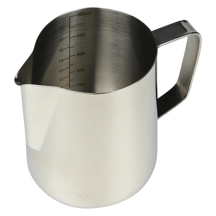 Melkkan RVS 600 ml – Inhoud 600 ml, Afmetingen ø 9 x 11 cm, Materiaal RVS, 11 cm