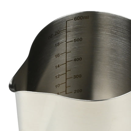 Melkkan RVS 600 ml – Inhoud 600 ml, Afmetingen ø 9 x 11 cm, Materiaal RVS, 11 cm