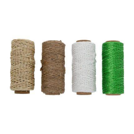 Touwset 4 dlg – Afmetingen ø1,6 mm x 30 m, Materiaal 100% PP-vezels, Materiaal 100% katoen