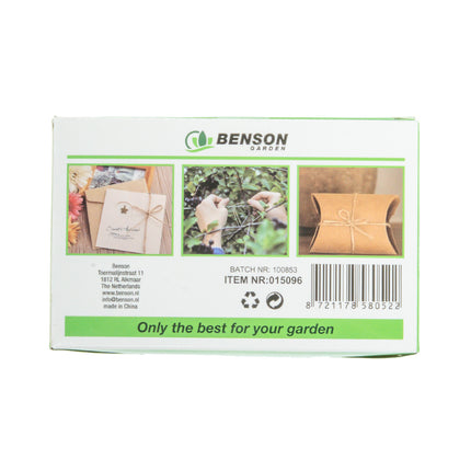 Touw jute 200 gr 1,5 mm x 100 mtr 2 dlg – Lengte 100 m per rol, Diameter ø 1,5 mm