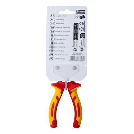 Telefoontang 150 mm VDE – Lengte 150 mm – ideaal voor nauwkeurig werk