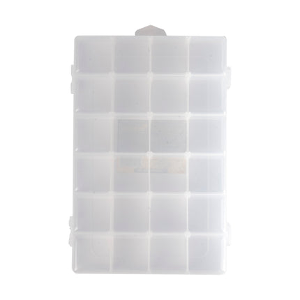 Opbergbox 24 vak 27 x 17,7 x 4,5 cm – Afmetingen 27 × 17,7 × 4,5 cm