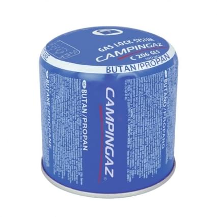 Campingaz Gasvulling Gascartridge C206 GLS – Gasmengsel 80% butaan, 20% propaan