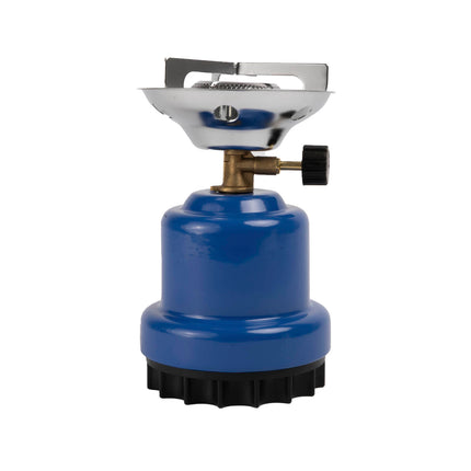Camping kookstel metaal blauw