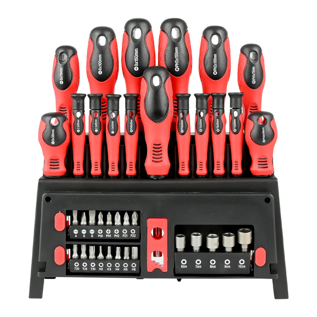 Schroevendraaier en bit set 39 dlg – 25mm, 10mm
