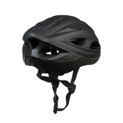 Fietshelm volwassenen maat S (52-54 cm) zwart – Hoofdomtrek 52-54 cm, Materiaal kunststof