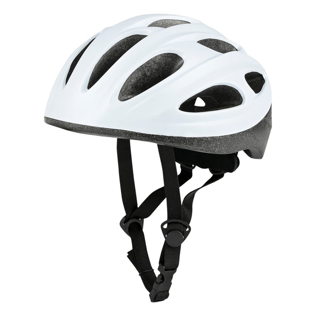 Fietshelm volwassenen maat M (54-58 cm) off white – Hoofdomtrek 54-58 cm